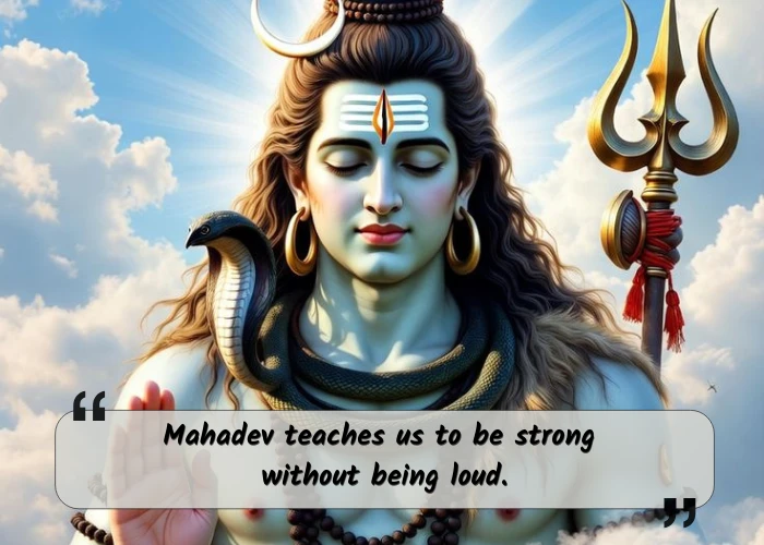 Mahadev Quotes in English