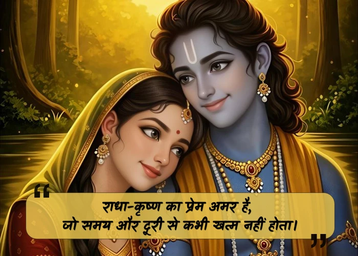 Radha Krishna Quotes in Hindi