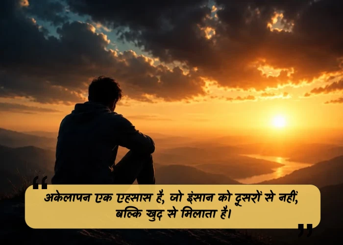Alone Quotes in Hindi Alone Quotes in Hindi