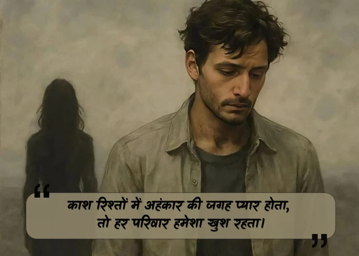 Sad Family Quotes in Hindi Sad Family Quotes in Hindi