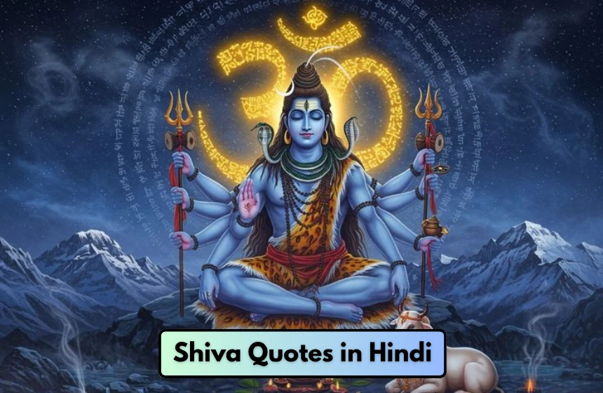 Shiva Quotes in Hindi