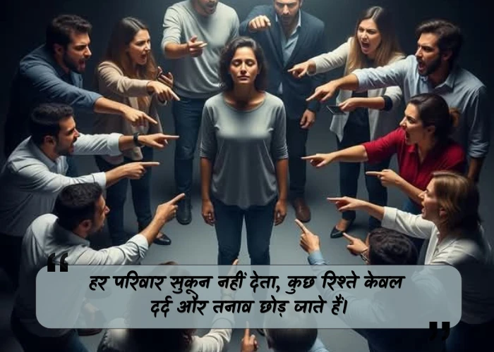 Toxic Family Quotes in Hindi Toxic Family Quotes in Hindi